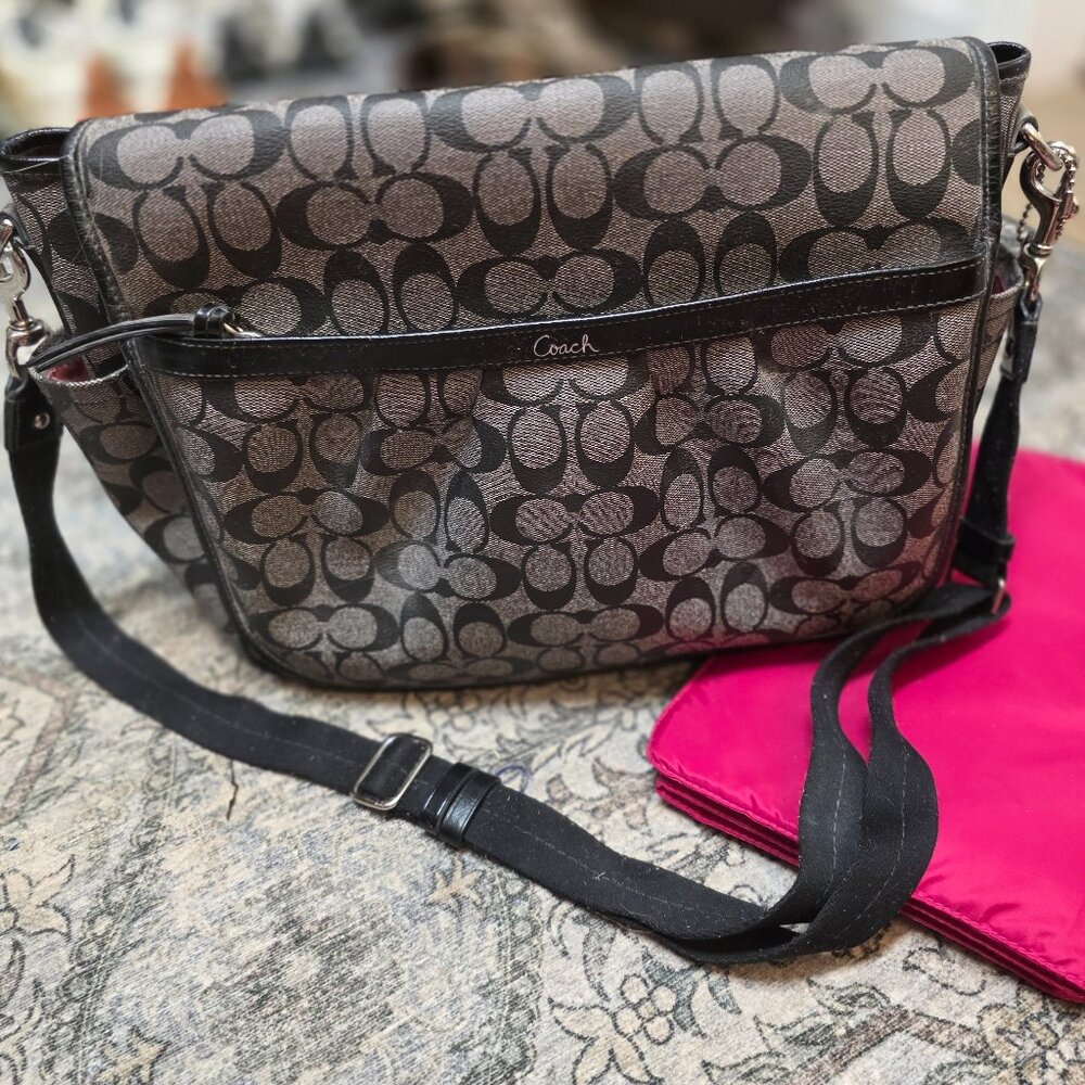 Coach Messenger Diaper Bag